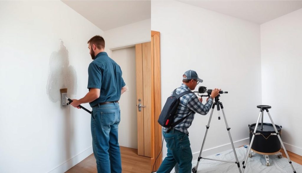 Porównanie malowania DIY i profesjonalnego Porównanie malowania DIY i profesjonalnego